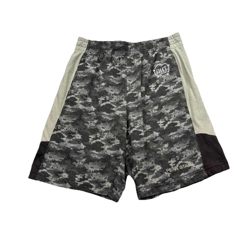 Penn State Mens S Athletic Shorts Digital Camo OHT Mesh Lined PSU Nittany
